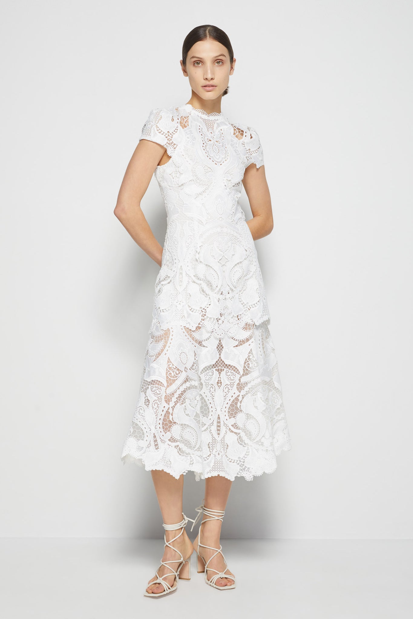 Jonathan simkhai White Lace Dress